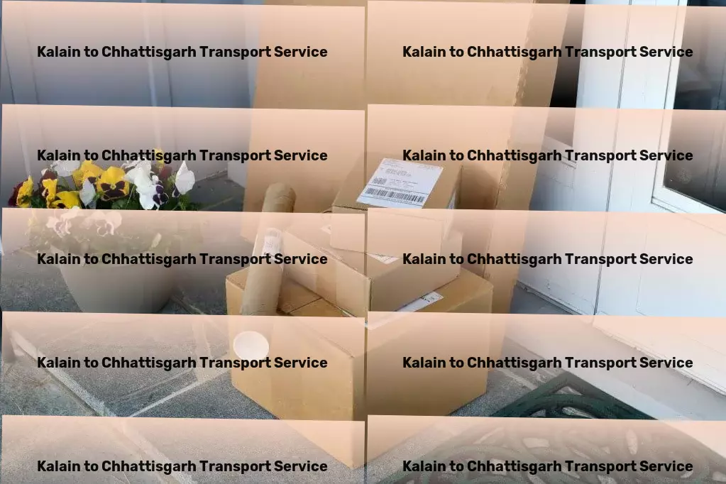 Kalain to Chhattisgarh Part Load Transport Full-scale road freight